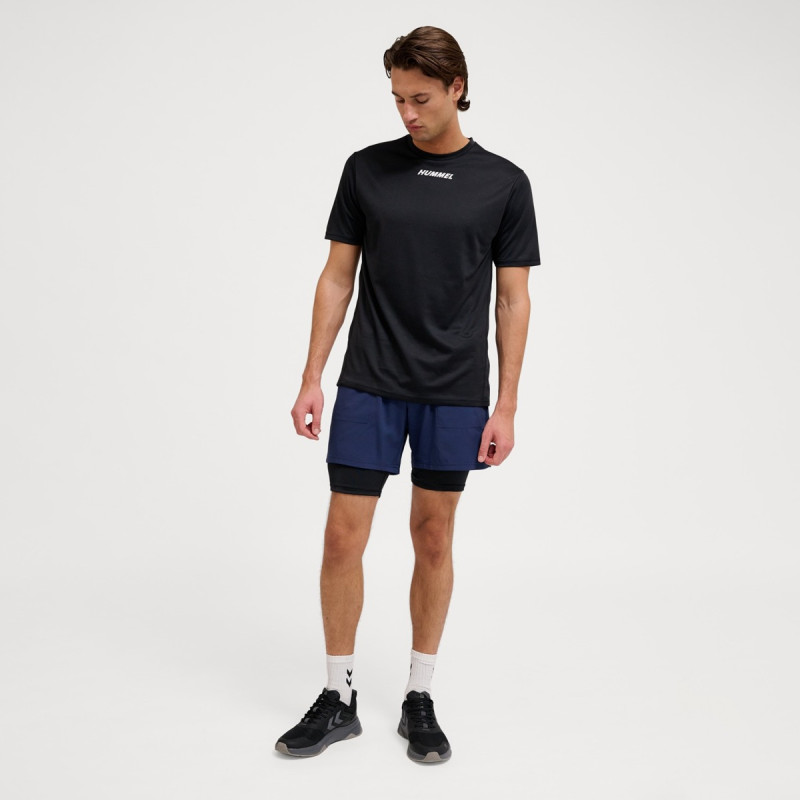 Tight Short Homme Hmlte Topaz - Black Base layer213474-2001