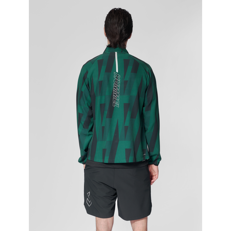 Hmlcourt Aop Jacket Rain Forest Hummel226922-6614