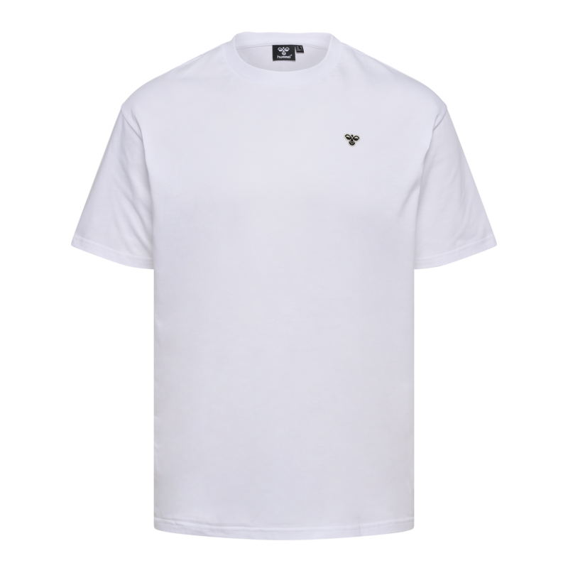 T-shirt unisexe Hmlloose Bee S/s - Blanc Tee-shirts Homme225349-9001