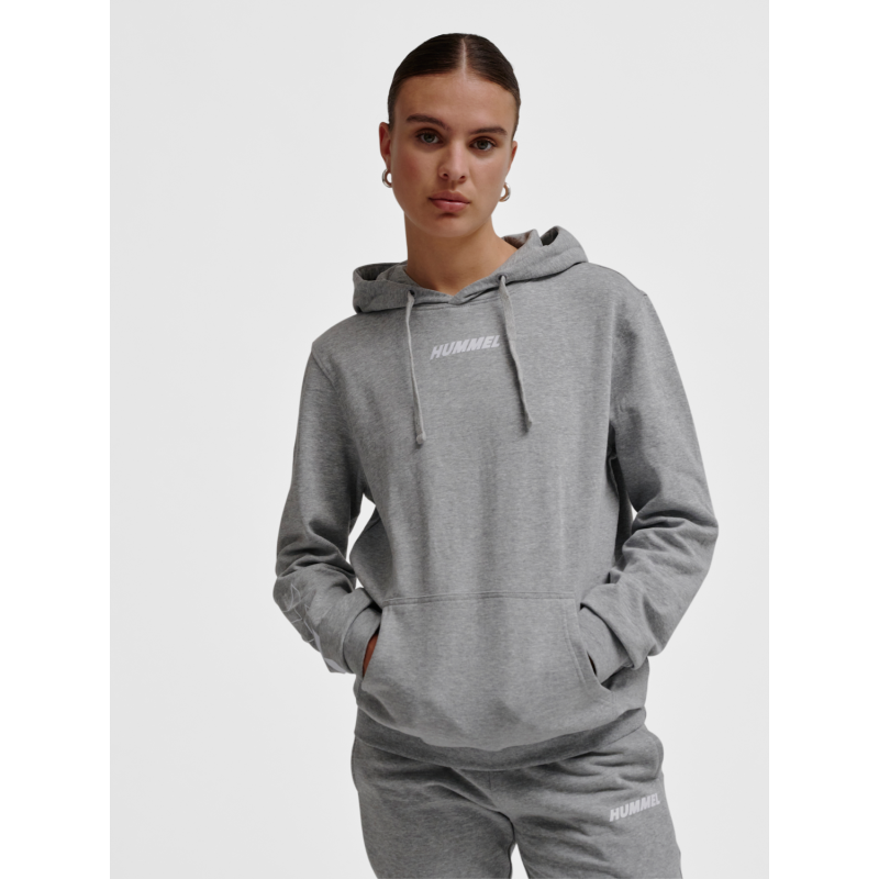 Sweat à capuche Hmlelemental Hoodie - Gris Hoodies et Sweatshirts225883-2006