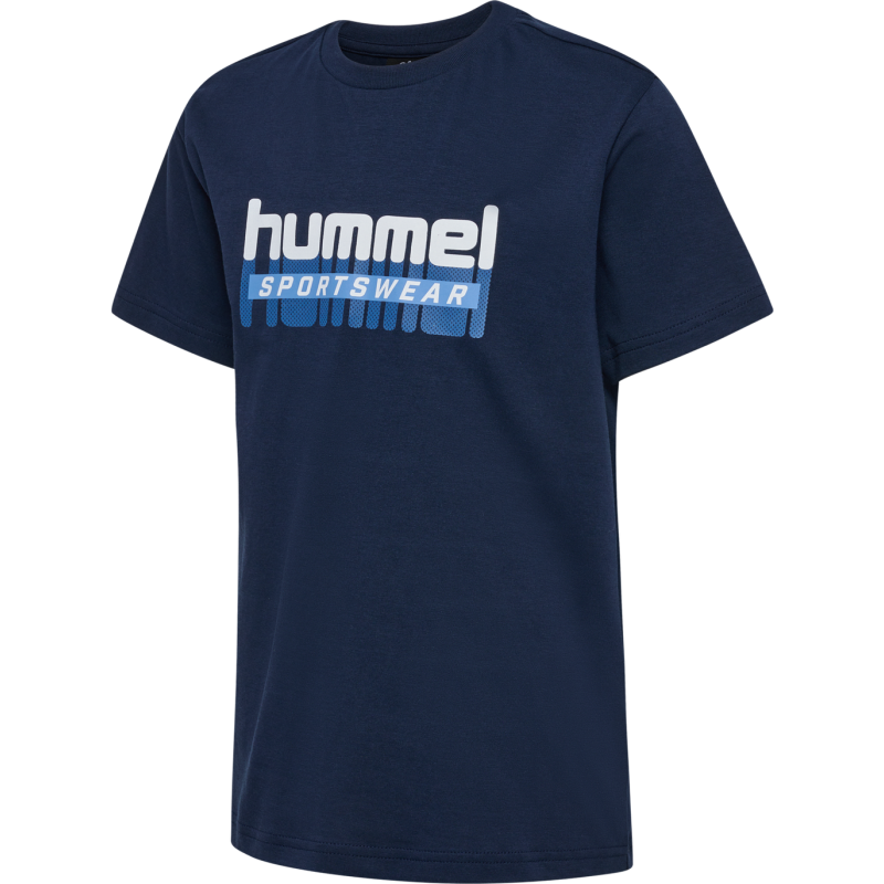 T-shirt enfant Hmltukas T-shirt S/s - Bleu Tee-shirts Enfant226147-1009