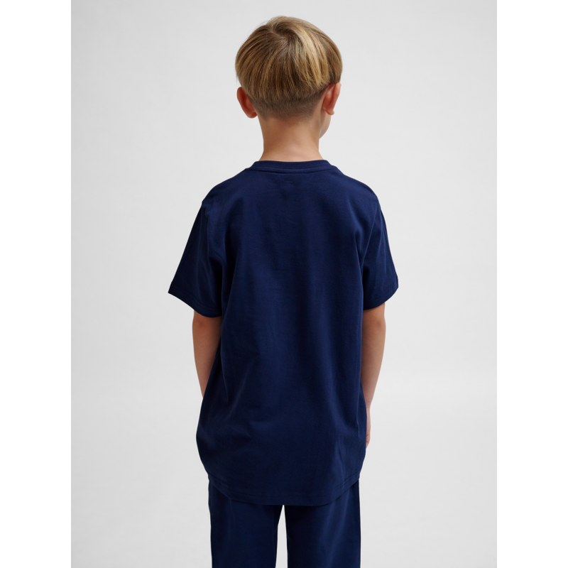 T-shirt enfant Hmltukas T-shirt S/s - Bleu Tee-shirts Enfant226147-1009