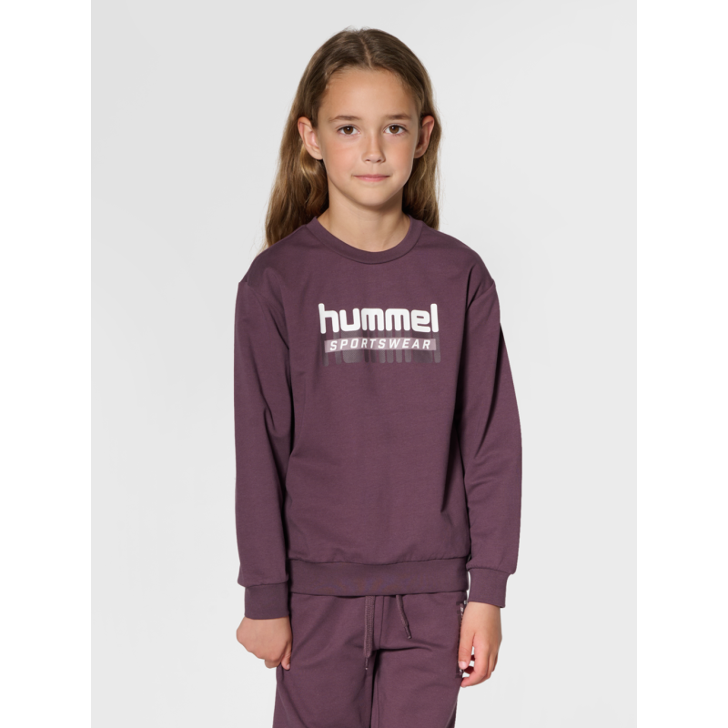 Sweatshirt enfant Hmltukas - Mauve Sweatshirts 226148-8156