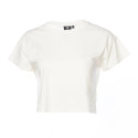 t-shirt court Hmlsandra Crop blanc Tee-shirts et tops Femme911855-9003