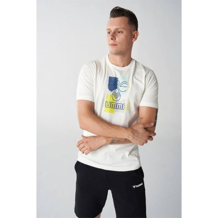 T-shirt homme Hmlgodric blanc Produits a traiter911801-9003