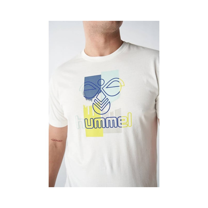 T-shirt homme Hmlgodric blanc Produits a traiter911801-9003