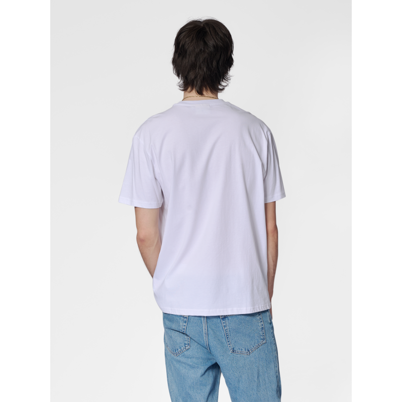 T-shirt Loose Tee S/s University - Blanc Tee-shirts Homme226128-9001