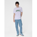 T-shirt Loose Tee S/s University - Blanc Tee-shirts Homme226128-9001