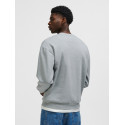 Sweat-shirt Loose Crewneck University - Gris/Vert Hoodies et Sweatshirts226134-2006