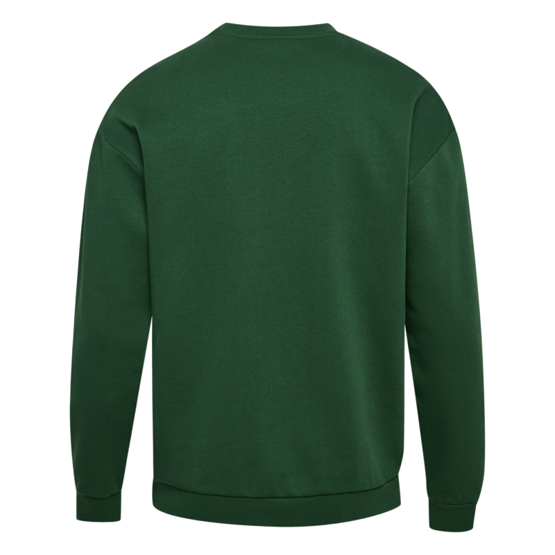 Sweat-shirt Loose Crewneck University - Gris/Vert Hoodies et Sweatshirts226134-6195