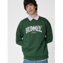 Sweat-shirt Loose Crewneck University - Gris/Vert Hoodies et Sweatshirts226134-6195