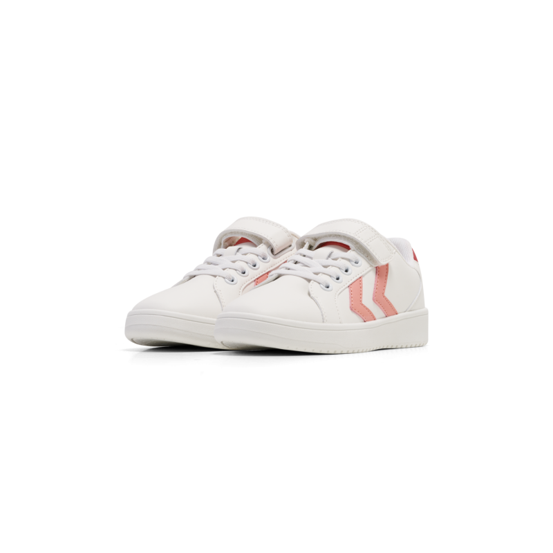 Chaussures enfants Derby Court Jr Blanc-Rose Enfant (26-39)226694-3095