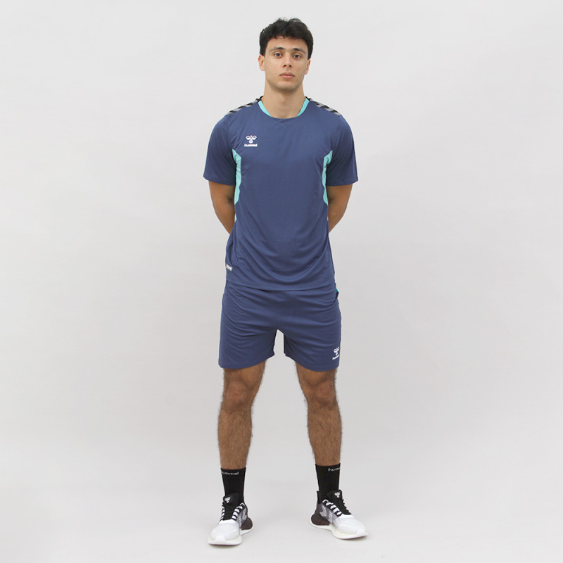 Tenue d'entraînement Homme Hml Authentic Bleue/vert Tenue d'entrainement T219264PK-6009