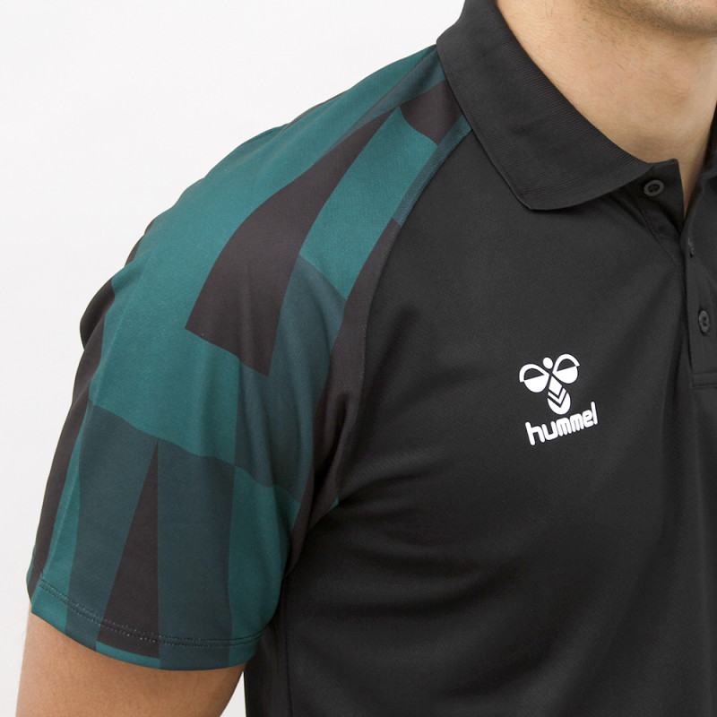 Polo Hml Court Noir/ vert Polos HommeT204266-6001