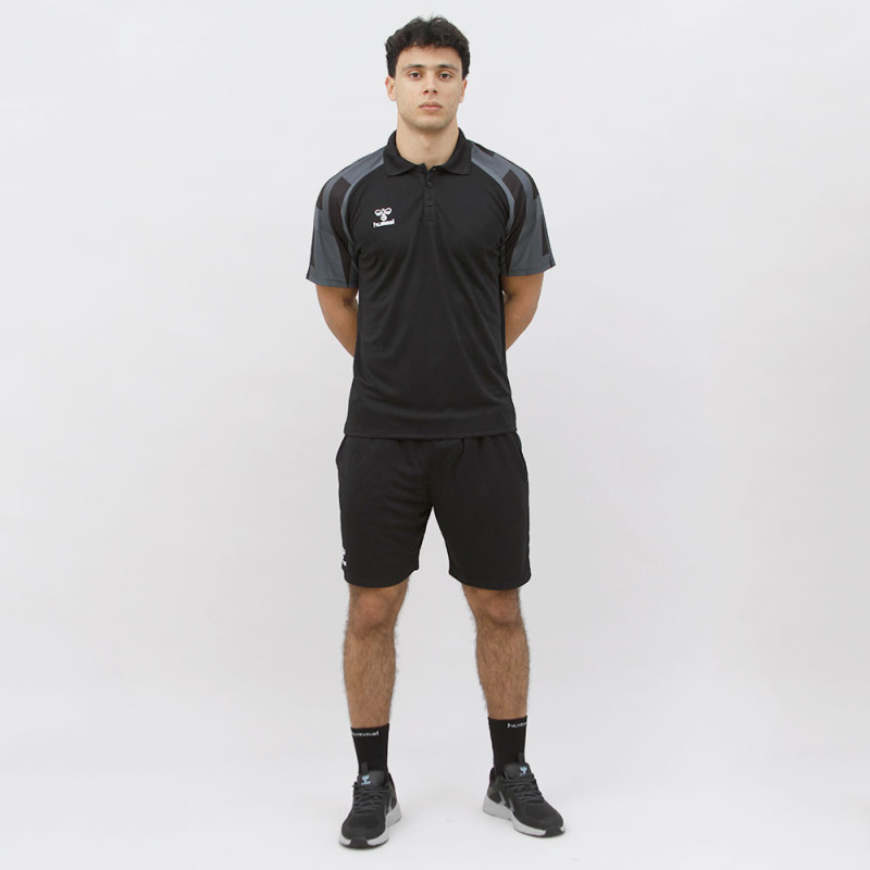 Polo Hml Court Noir/gris Polos HommeT204266-2006