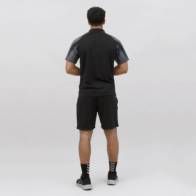 Polo Hml Court Noir/gris Polos HommeT204266-2006